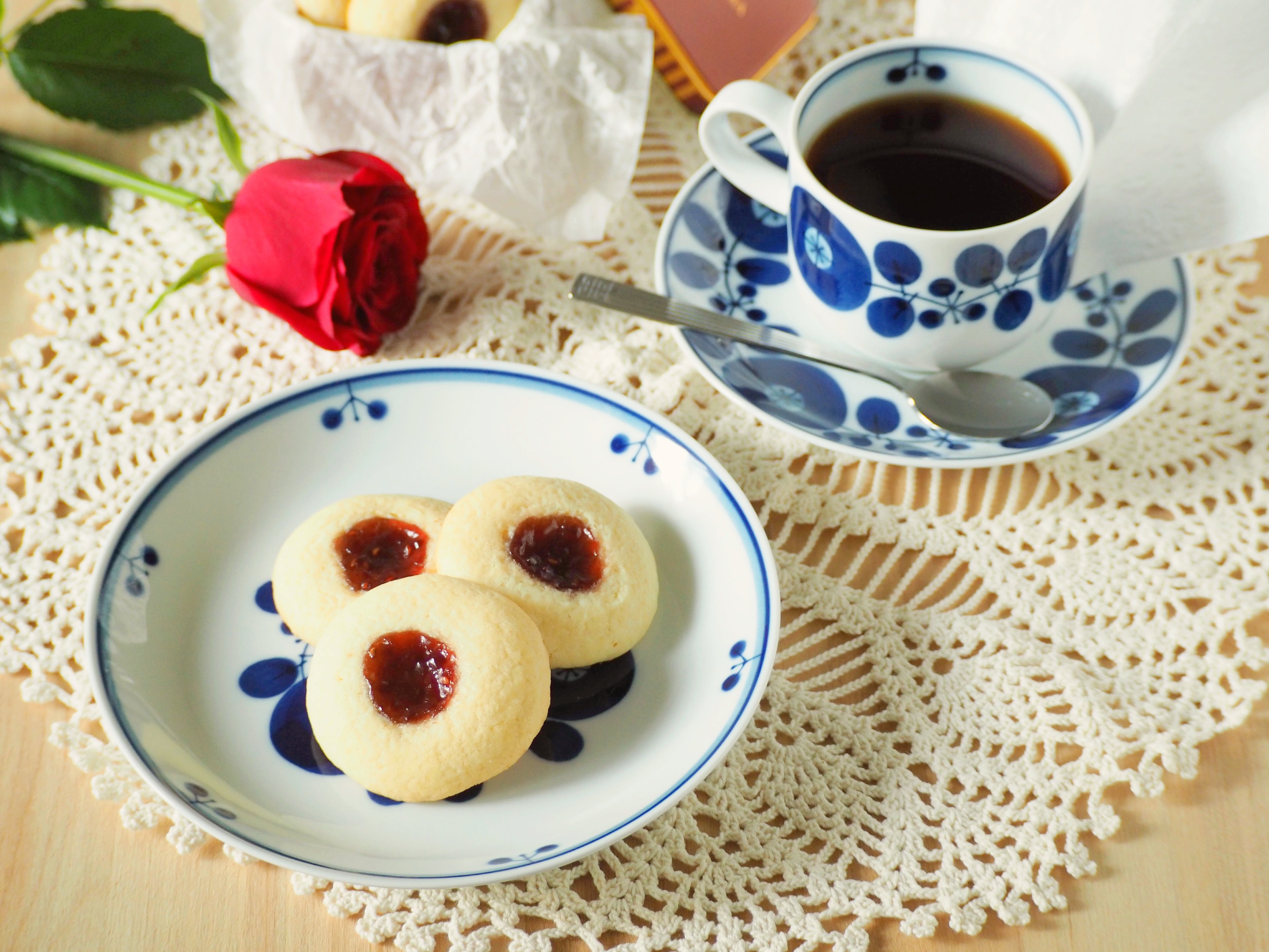 簡単なラズベリージャムクッキー | MEIRAMI